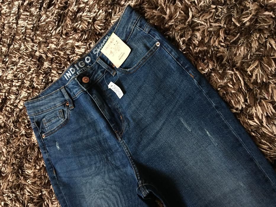 Spodnie jeansowe jeansy damskie rurki MARKS&SPENCER rozmiar 12 40 L