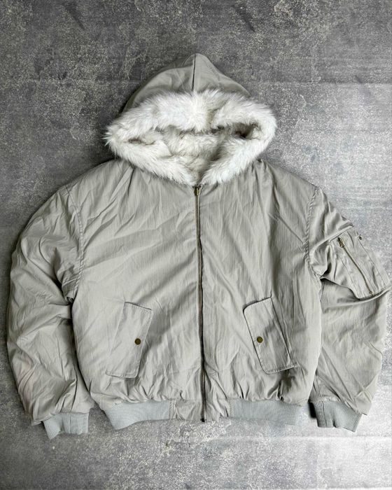 Двусторонній бомбер, аляска куртка