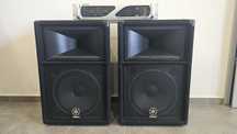 Zestaw nagłośnieniowy kolumny Yamaha S112V + STX PA-800 + kable 2x10m