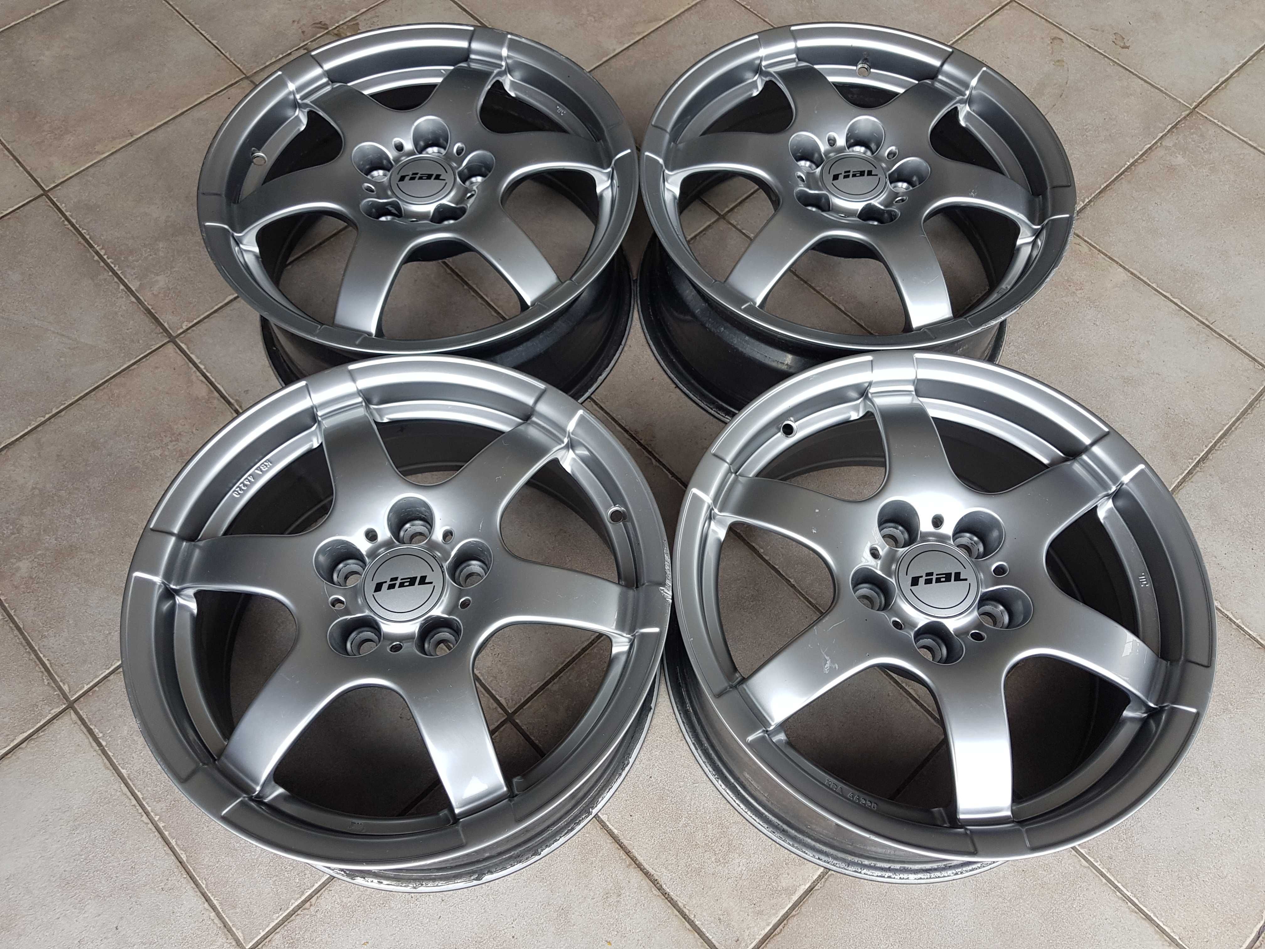 Felgi aluminiowe RIAL Ford Mondeo Cmax Kuga 7x16 et45 5x108
