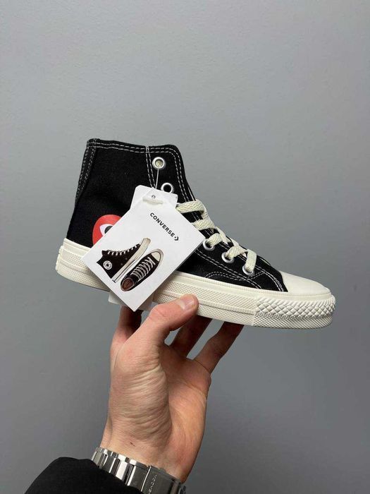 Унисекс кеды Converse x Comme des Garcons Play Chuck кроссовки конверс