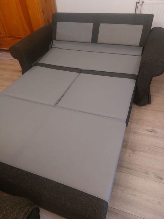 Sofa ikea 2 os szara rozkladana