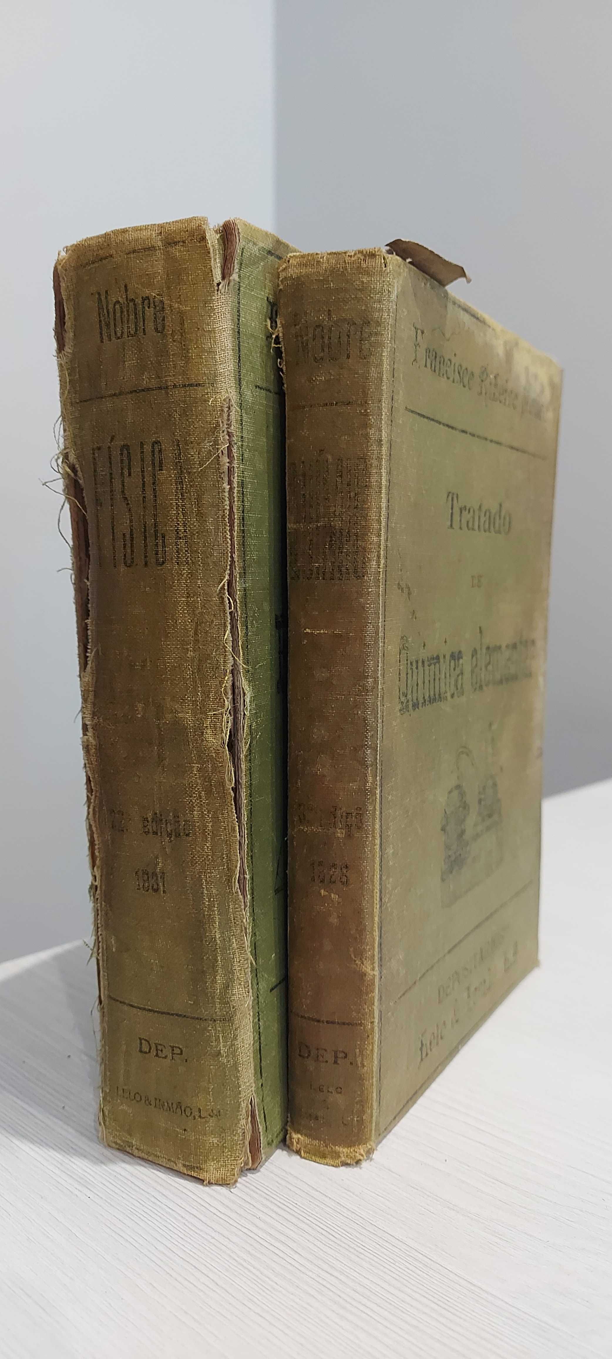 Tratado de Física Elementar - 1928/1931 - de Francisco Ribeiro Nobre