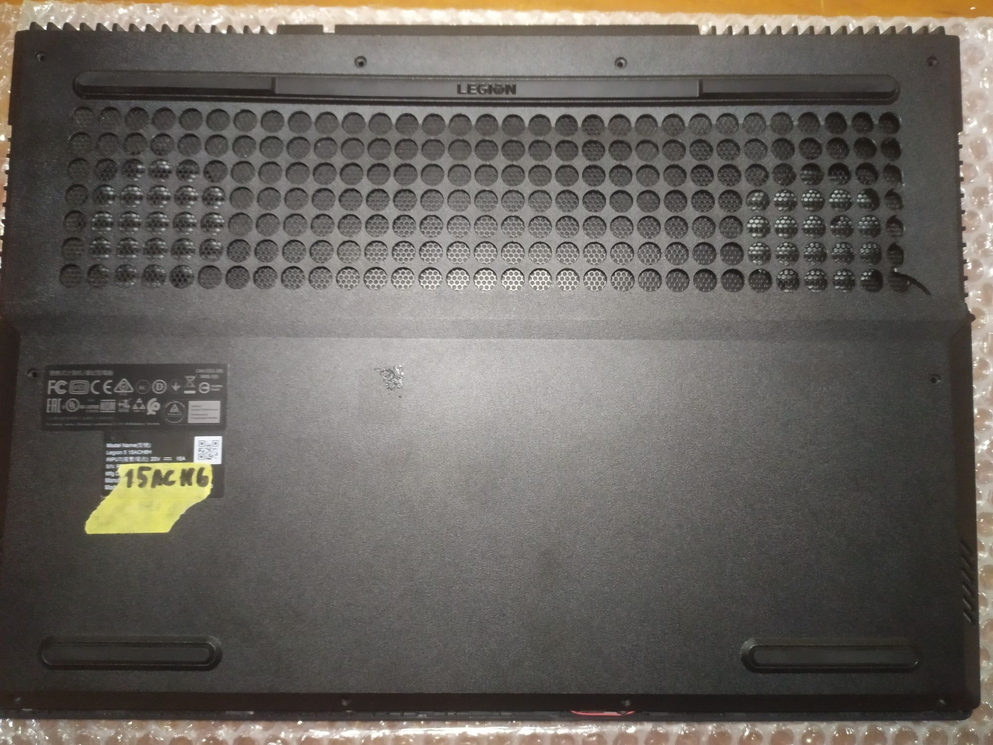 Деталі корпусу, клавіатура  Lenovo Legion5 15ACH6H