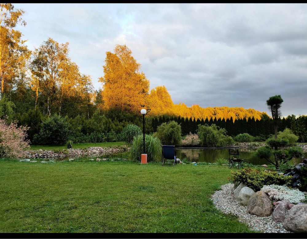 Ostoja 1 nad Szelągiem, domek nad jeziorem