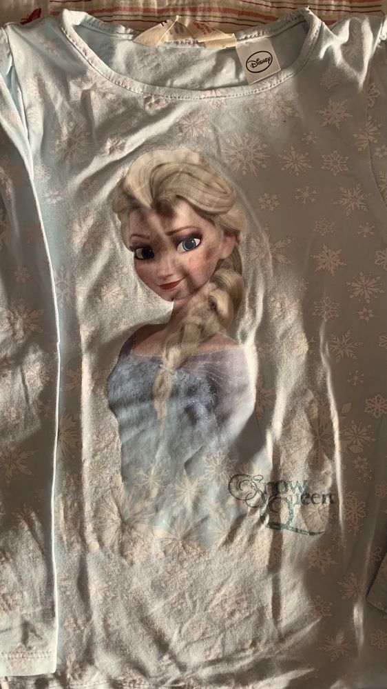Blusa algodão Frozen