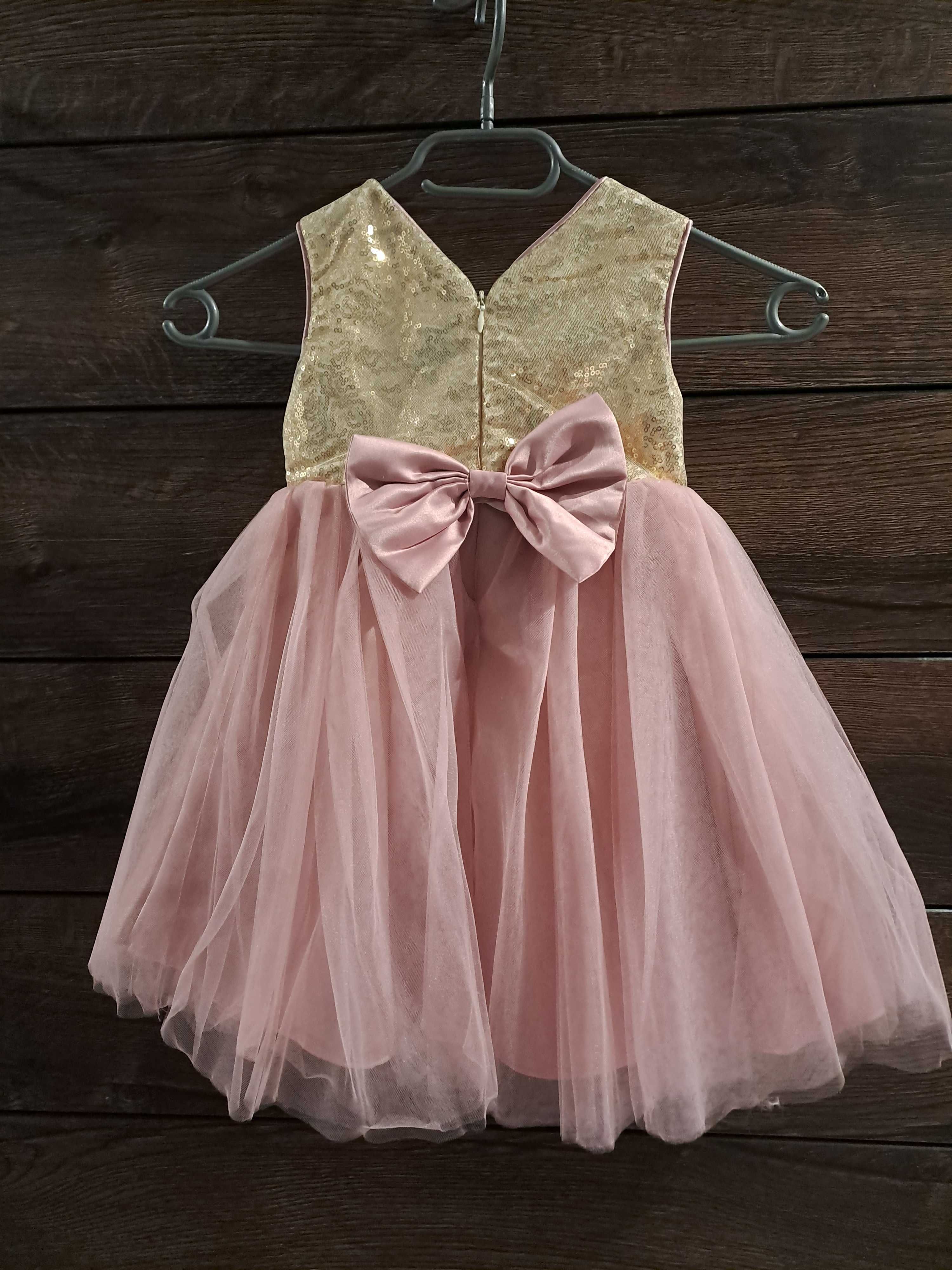 Nowa sukienka dziecięca 2-4 lata różne tiulowa z koronką na wesele
