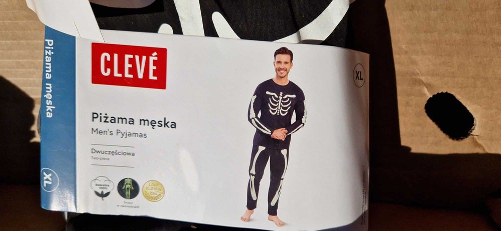 piżama męska rozmiar xl nowa