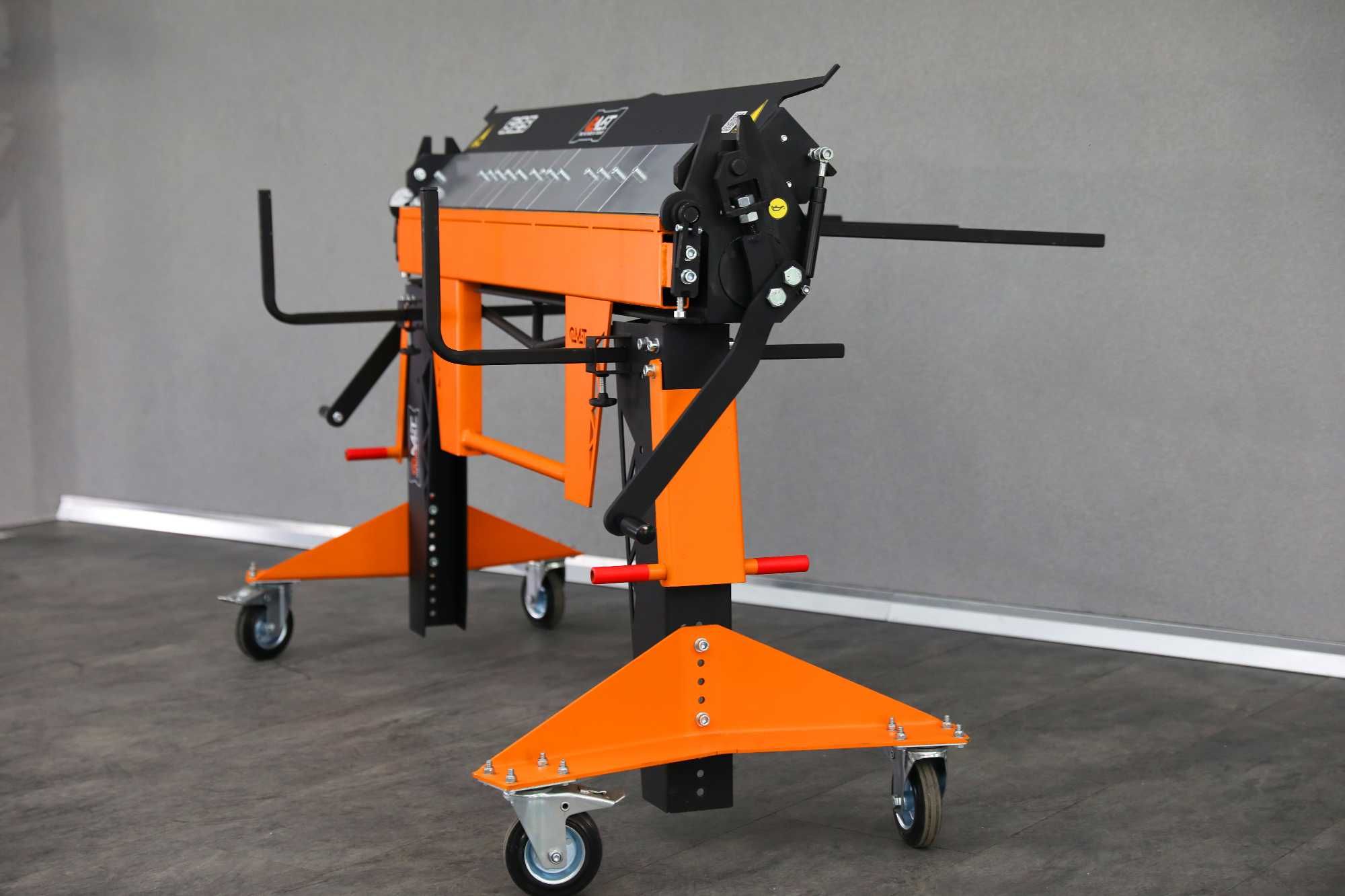 Zaginarka segmentowa dekarska blacharska S125/1250mm+Nóż+Dogniatak!