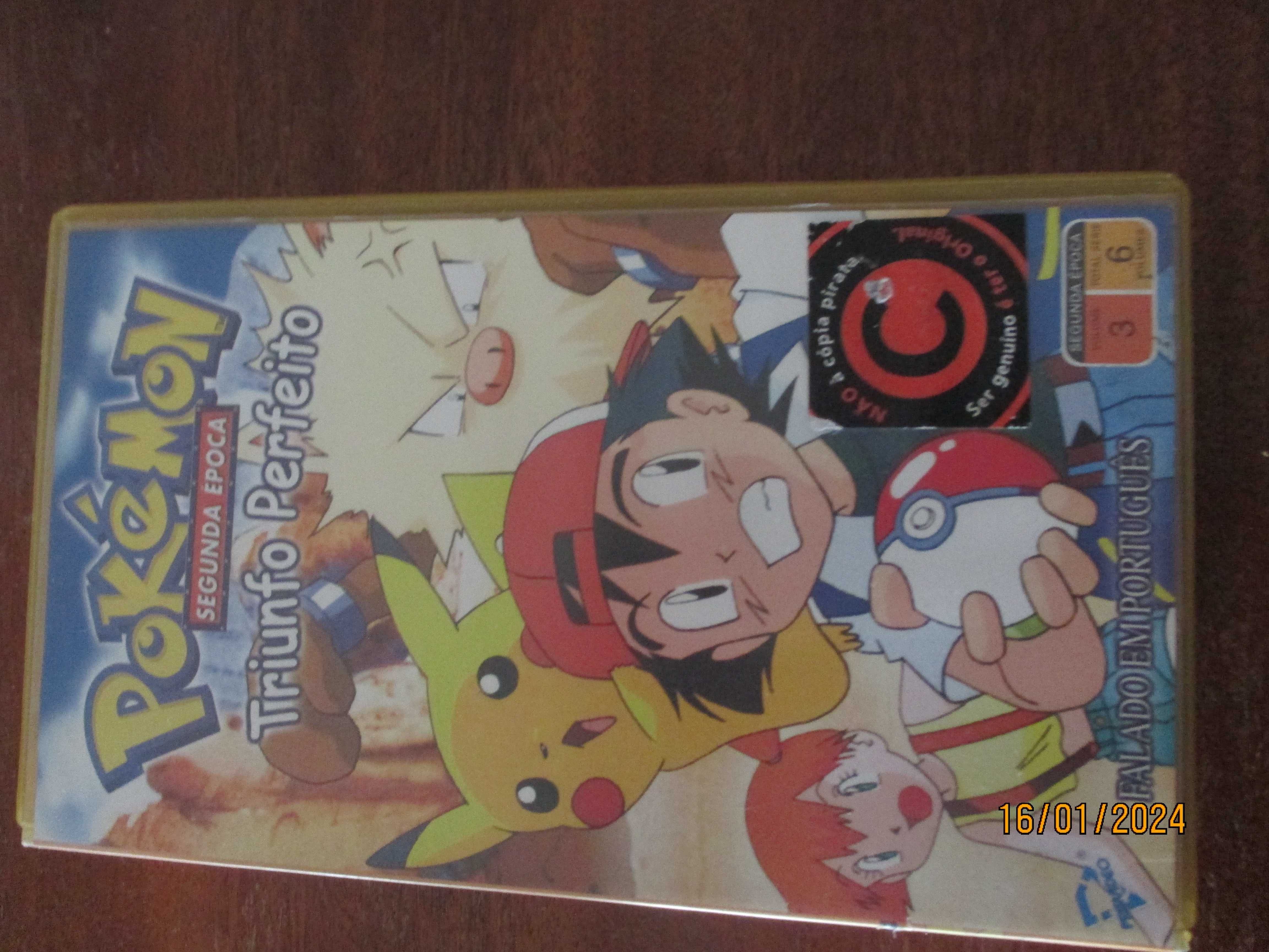 2 Cassetes VHS - Pokémon