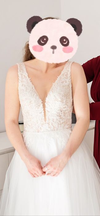 Suknia ślubna kolor ivory