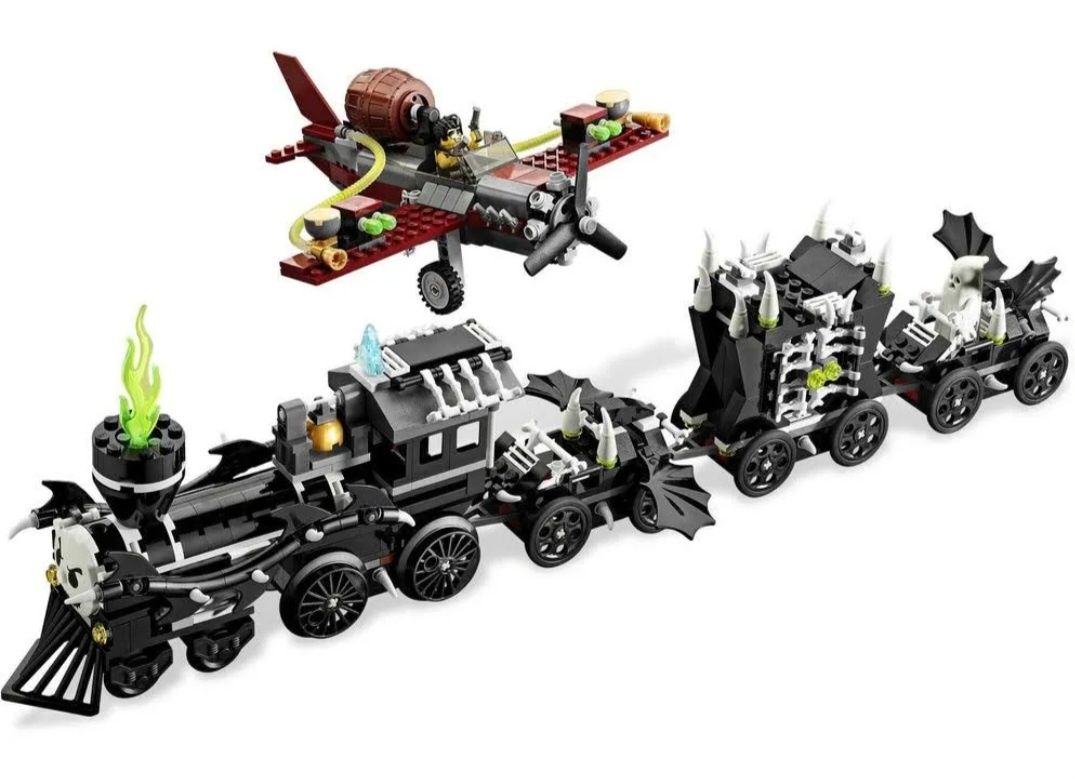 Lego 9467 Monster Fighters 8-14 Pociąg duchów bdb z pudełkiem