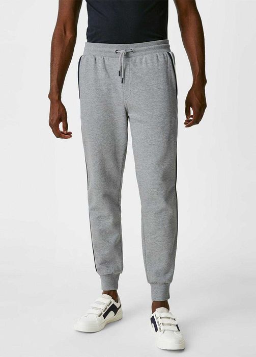 Брюки/штаны спортивные серые C&A внутри флисовый начес - размер 54-56