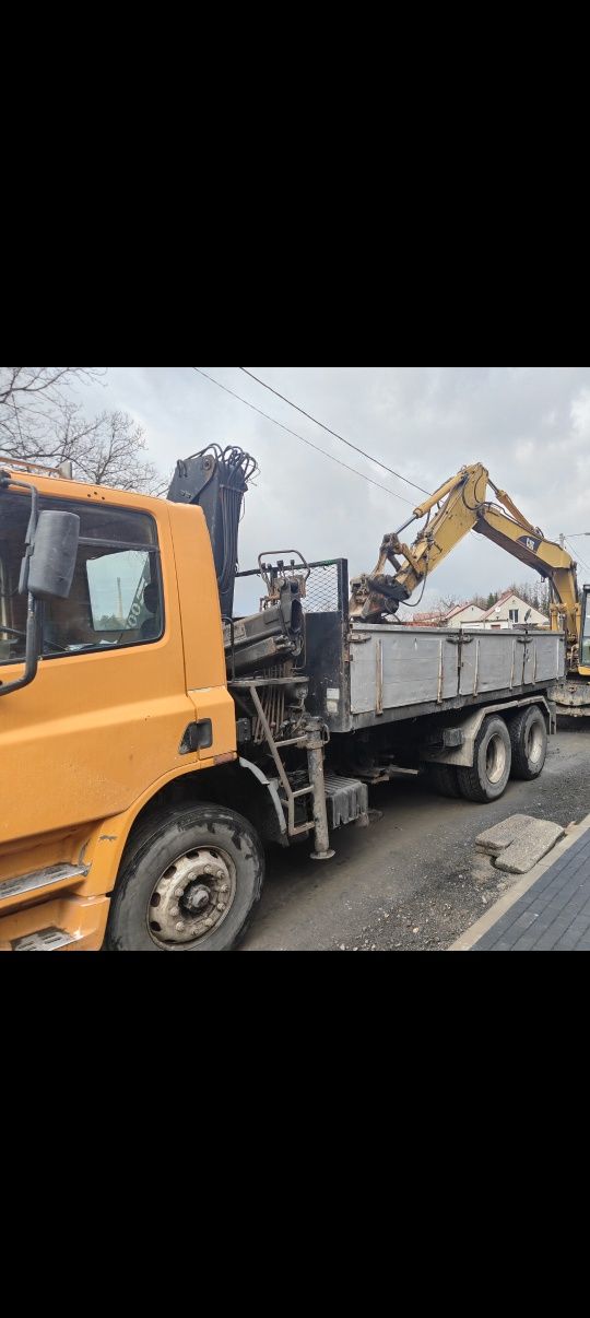 Daf CF75, sprawny, wywrotka, HDS