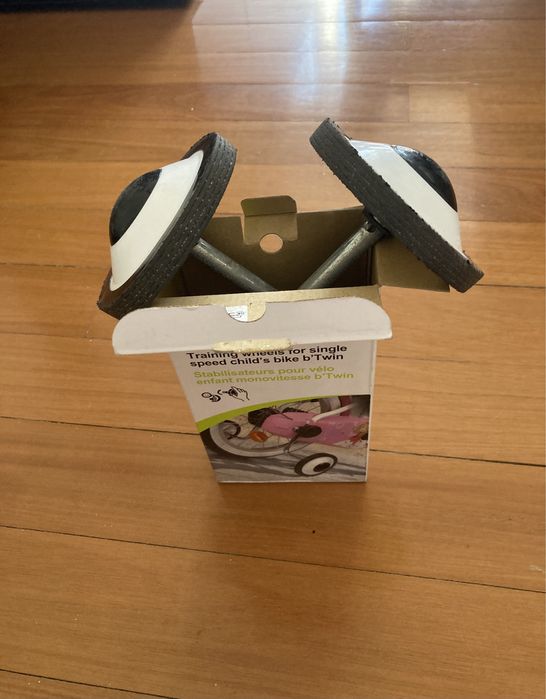 Rodinhas de aprendizagem de bicicleta