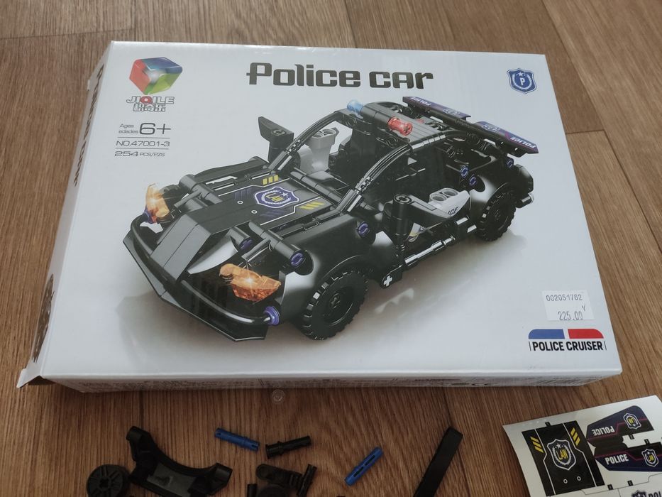 Конструктор поліцейська машина police car