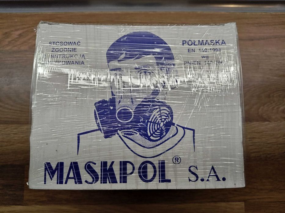 Półmaska silikonowa MASKPOL MP 21/1 rozmiar M/L