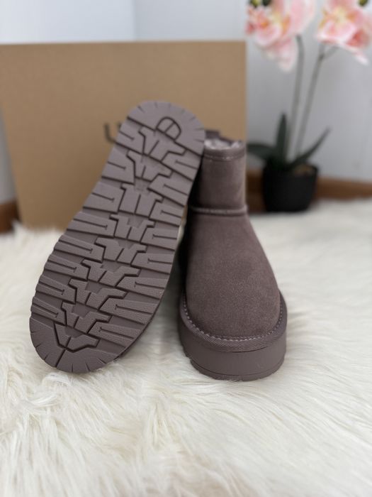 Угги, ugg, трендові замшеві уггі, угг шоколад ОСТАННІ 41 розмір