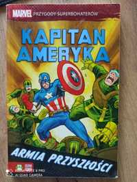 Książka kapitan Ameryka armia przyszłości avengers