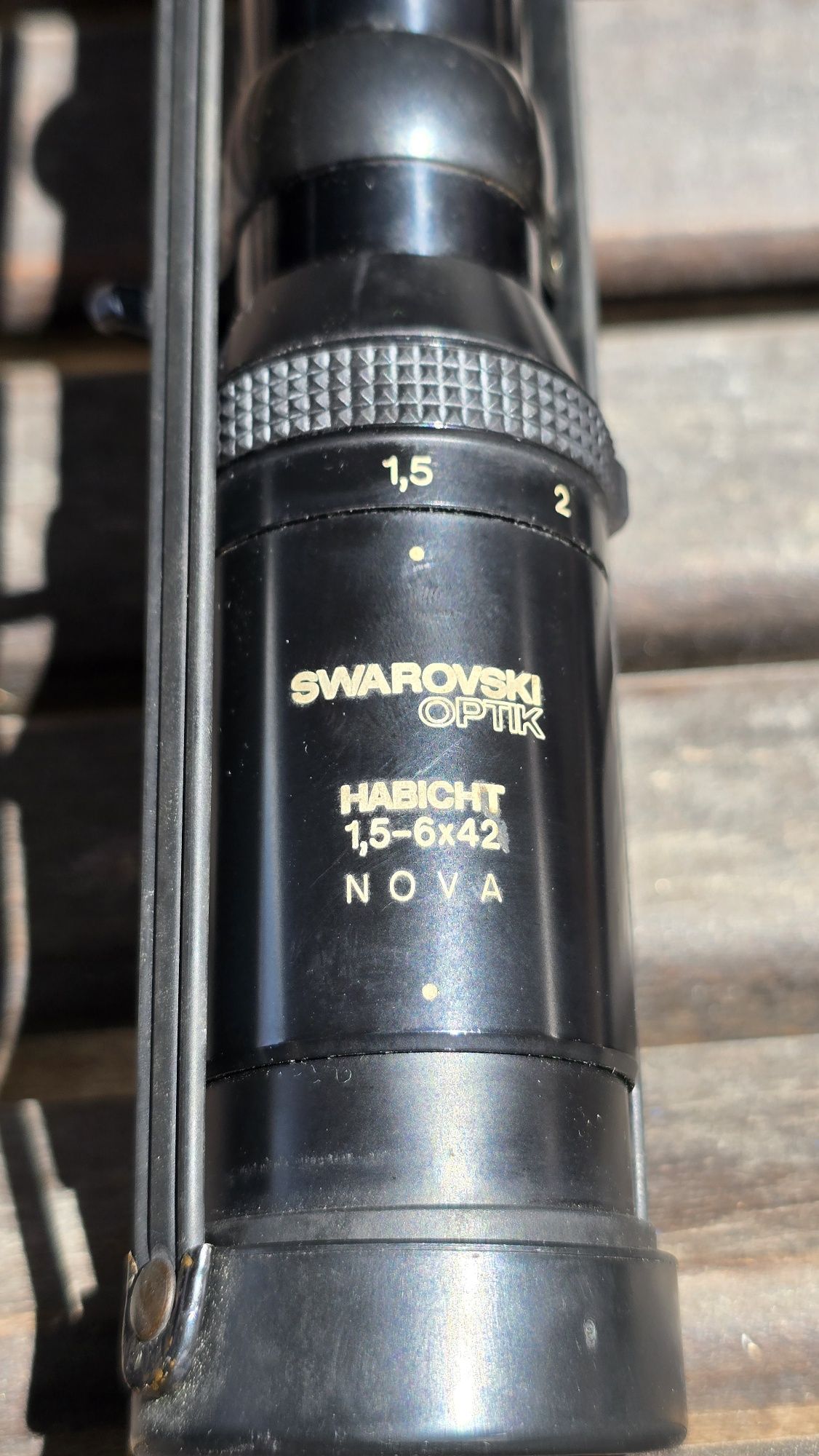 Mira telescópica Swarovsky optk Habich 1.5 - 6x42 Nova