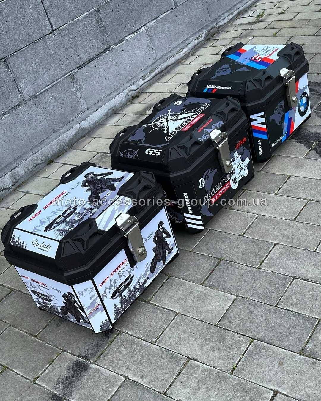 Задній кофр поліпропіленовий універсальний 45л BMW GS ADVENTURE