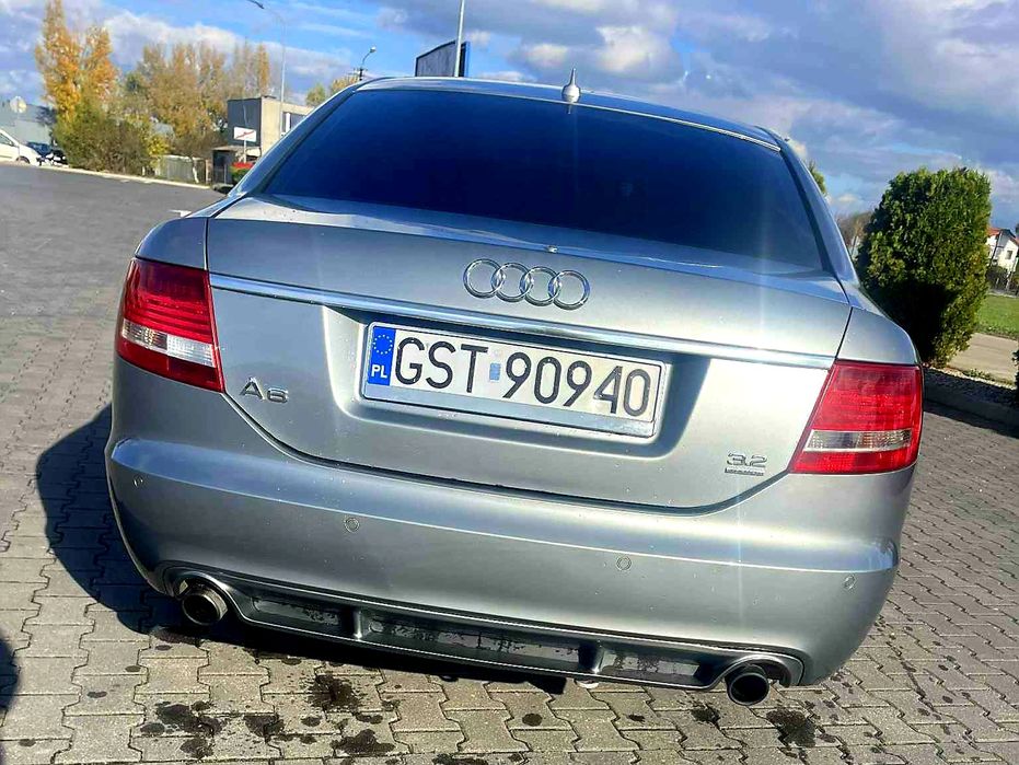 Audi A6 C6 3.2 FSI Quattro Automat S-Line ×2 Benzyna 255KM