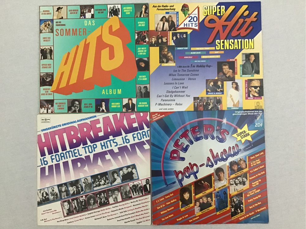 Colectâneas Vinil anos 80