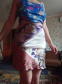 Літня юбка з принтом