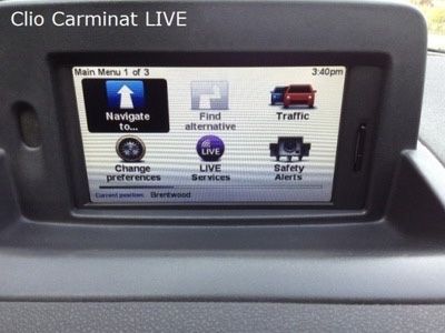 Карти навігації Renault megane 3, scenic 3, laguna 3 TOMTOM