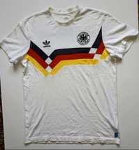 Niemcy Germany World Cup 1990 adidas retro vintage tshirt