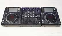 Pioneer DJ DJM 750MK2 2 x Pioneer DJ XDJ 1000MK2 Jak Nowe RX3 XZ AZ