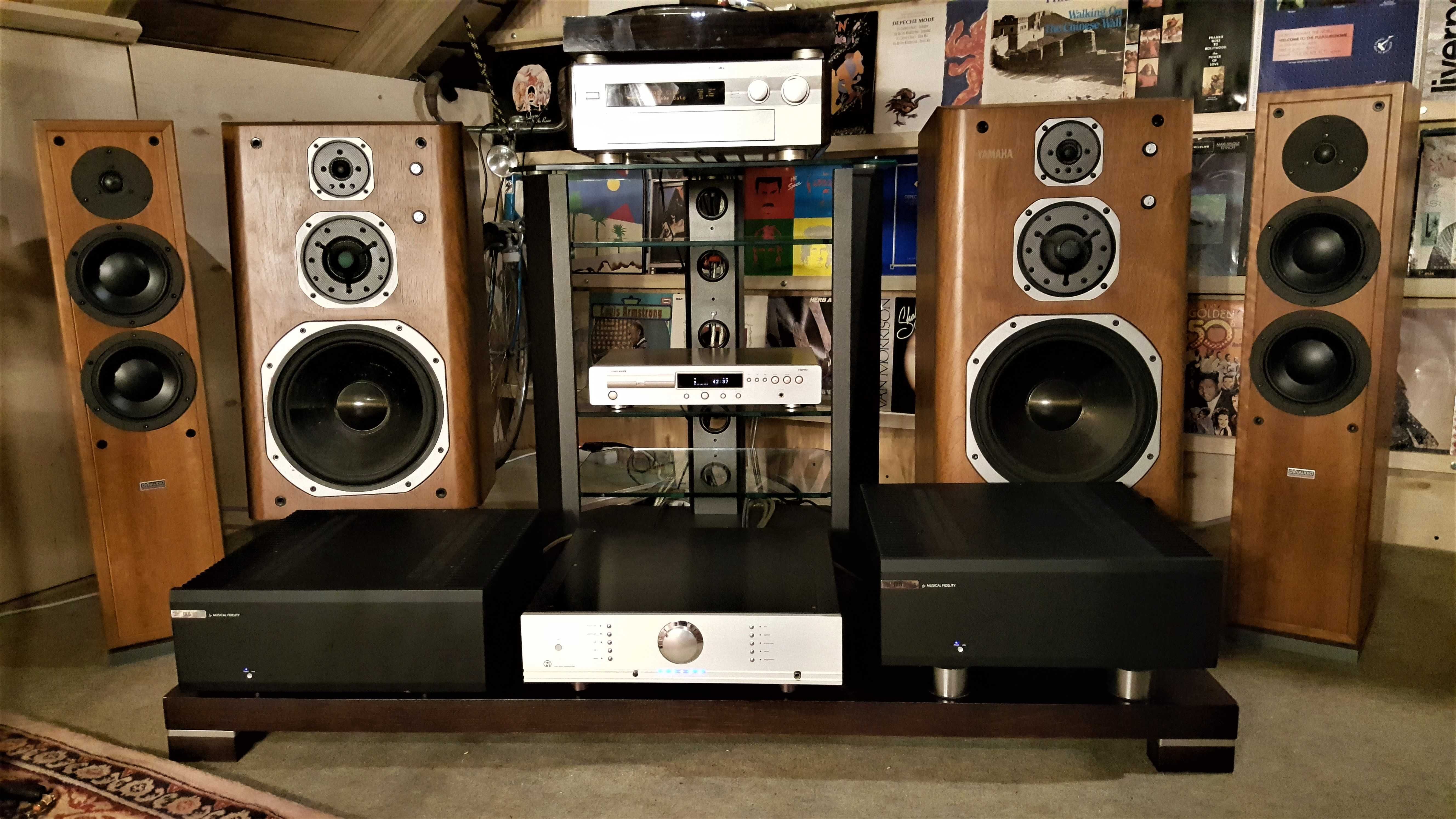 Monobloki Musical Fidelity M8 -700m okazja nowe. Zasilą każdą kolumnę
