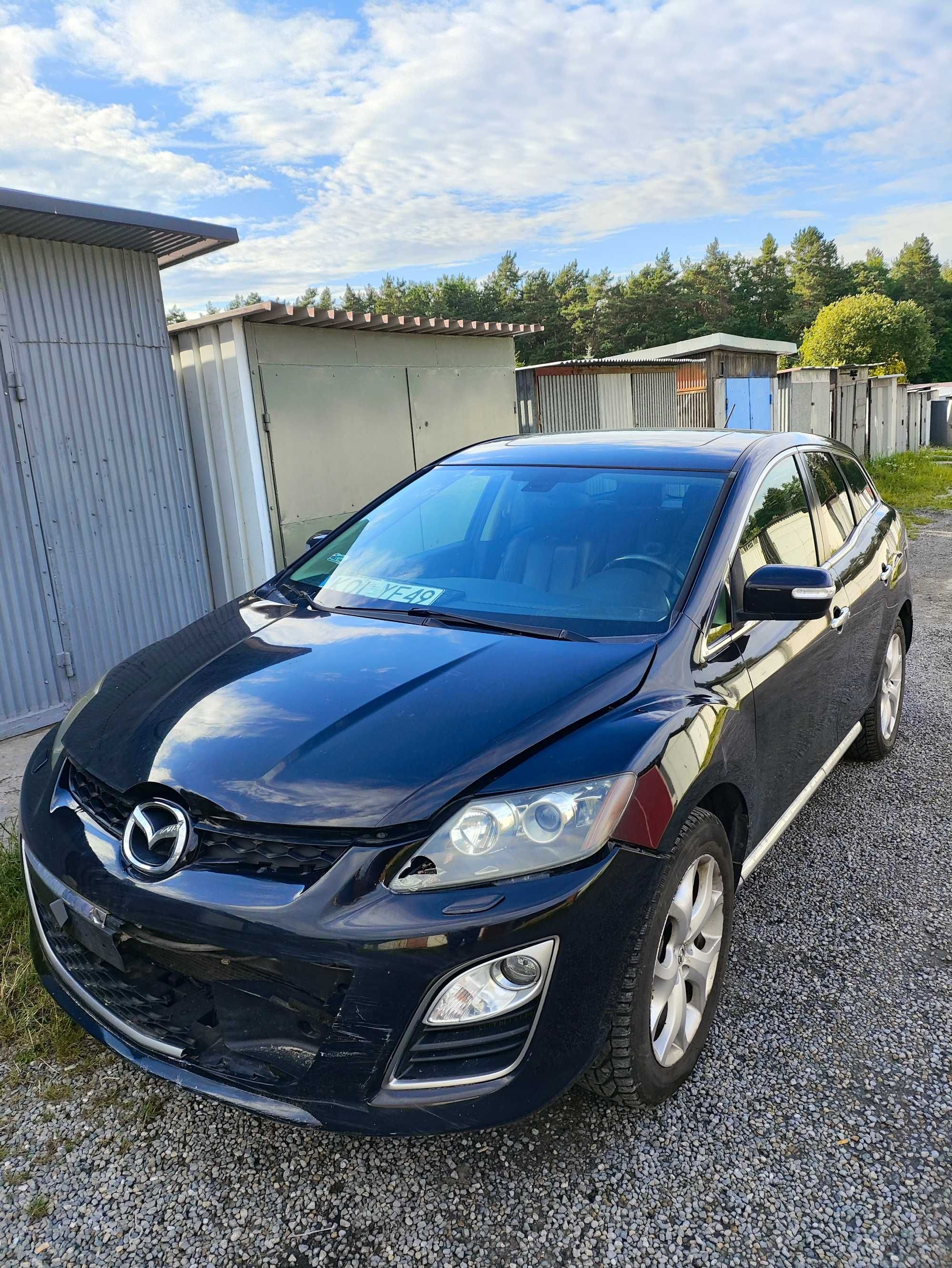 Mazda CX7 uszkodzona