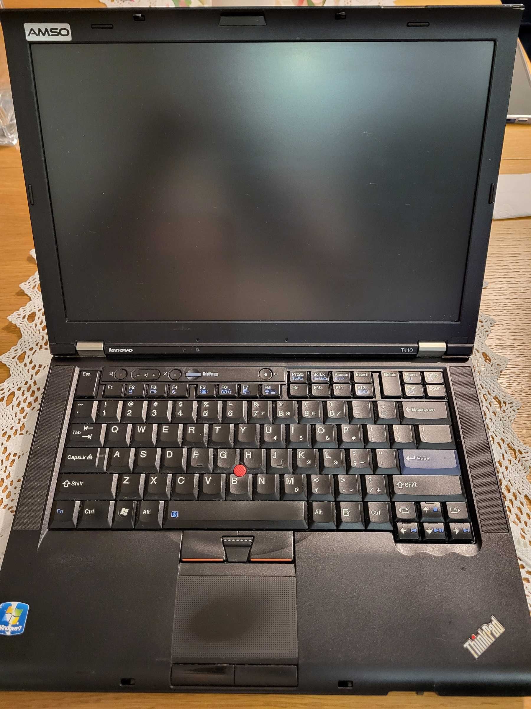 Sprzedam laptop Lenovo Thinkpad T410 używany w bardzo dobrym stanie