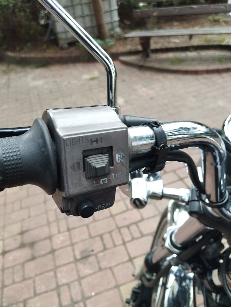 Motocykl chopper Suzuki gn125,Gienek,piękny,PRL,Komar,WSK,SHL,