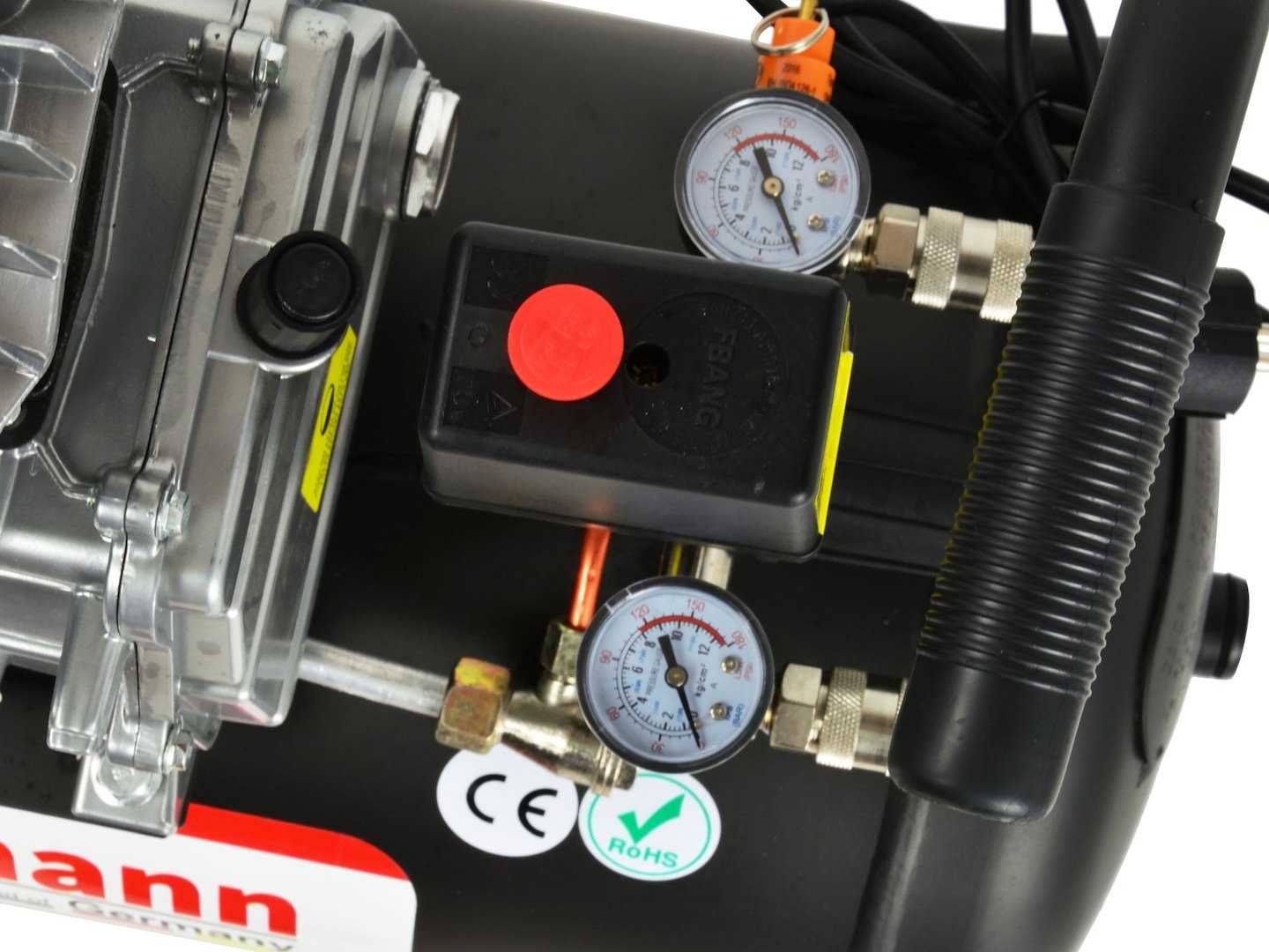 Kompresor olejowy sprężarka powietrza 50L 8BAR 230V 3,8KM NOWY