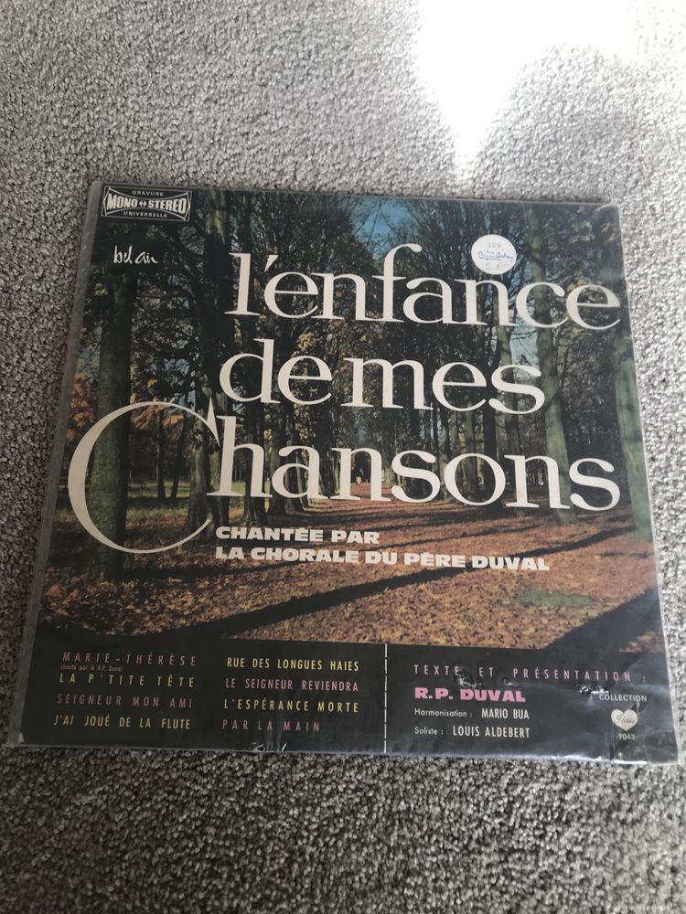 Vinil L’enfance de mes chansons