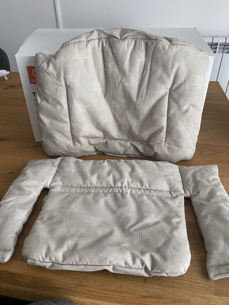 Tabuleiro cadeira bebé STOKKE + Tripp Trapp Baby Set + Almofada