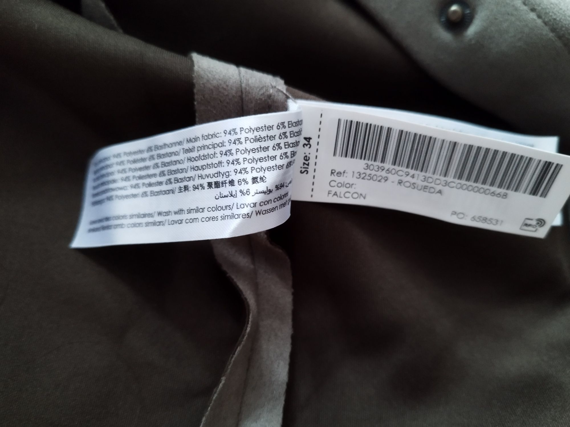 Mięciutka sukienka Zalando XS