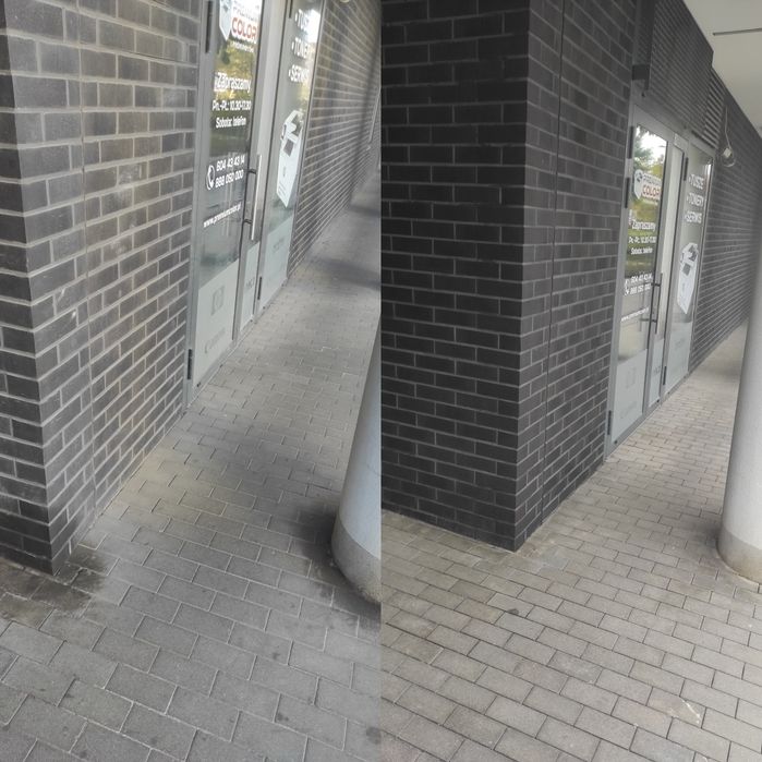 Mycie kostki brukowej, elewacji, dachu Warszawa i okolice