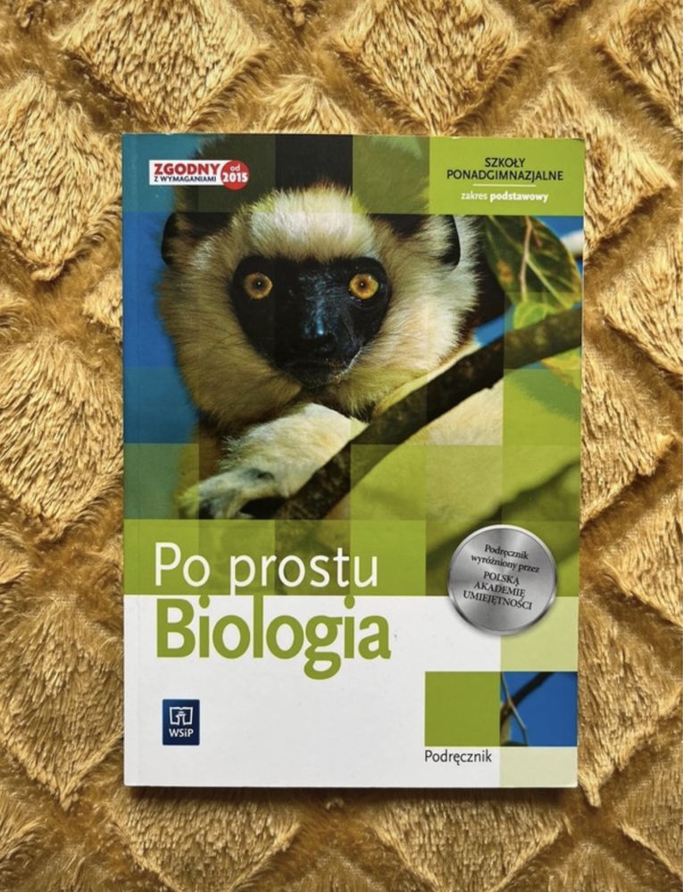 Po prostu biologia podręcznik zakres podstawowy ponadgimnazjalne