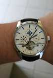 Zegarek automat srebrny Patek