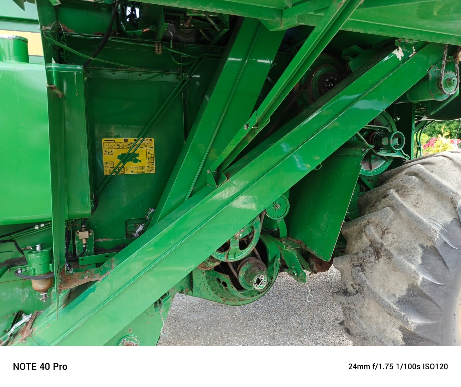 John deere 1158 hedern4.2m gruby ślimak 6 cylindrów 1166 Import 1065