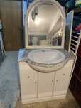 Movel wc branco com espalho