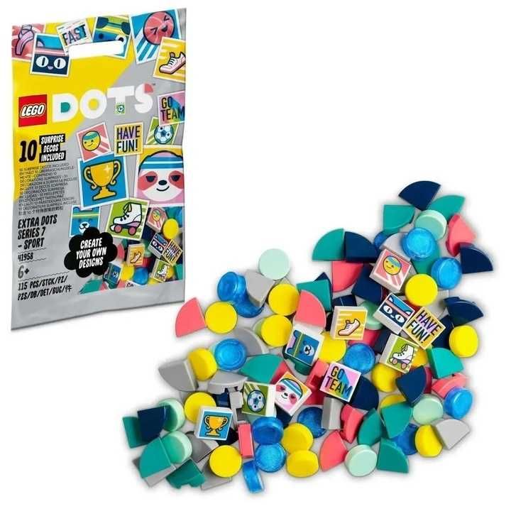 Klocki LEGO Dots 41958 Dodatki Sport seria 7