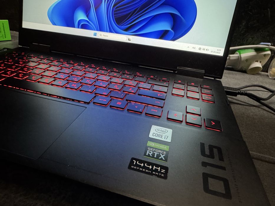 HP OMEN i7-10gen|RTX3060|RAM16|144Hz|512GB ПОД РЕМОНТ