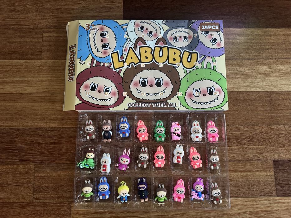 Kalendarz adwentowy labubu 24 figurki