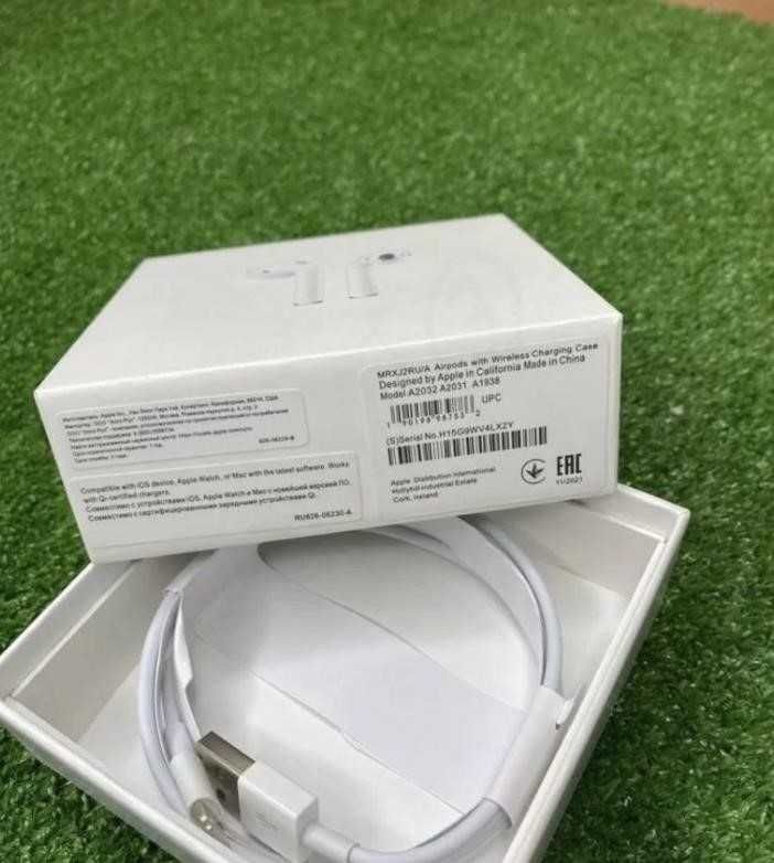 AirPods 2 1в1 Lux Наушники Беспроводные +чехол