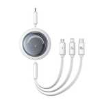 Kabel Baseus Free2Draw CB zwijany USB-C - Lightning / USB-C / micro US