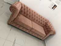 sofa chesterfield z funkcją spania, kanapa rozkładana łóżko